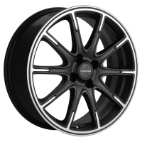 Диск khomen-wheels KHW1707 (XRay) цвет:Black-FP matt