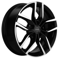 Диск khomen-wheels KHW1708 (Toyota C-HR) цвет:Black-FP