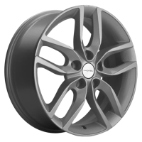 Диск khomen-wheels KHW1708 (Hyundai Creta) цвет:F-Silver