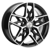 Диск khomen-wheels KHW1709 (Ford C-Max) цвет:Black-FP
