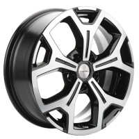 Диск Khomen Wheels KHW1710 (Jolion) цвет:Black-FP