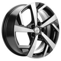 Диск khomen-wheels KHW1712 (DFM580) цвет:Black-FP