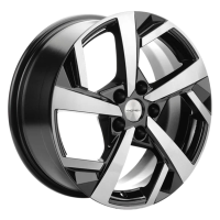 Диск khomen-wheels KHW1712 (Jac-Москвич 3) цвет:Black-FP