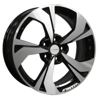 Диск khomen-wheels KHW1724 (Besturn X40) цвет:Black-FP