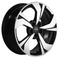 Диск Khomen Wheels KHW1724 цвет:Black-FP