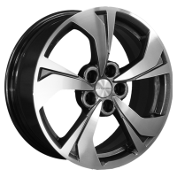 Диск Khomen Wheels KHW1724 цвет:Gray-FP