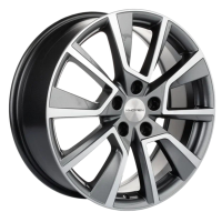 Диск khomen-wheels KHW1802 (OMODA C5) цвет:Gray-FP
