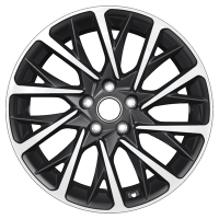 Диск Khomen Wheels KHW1804 (XC40-XC60) цвет:Black-FP