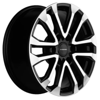 Диск khomen-wheels KHW1805 (Fortuner-Hilux) цвет:Black-FP
