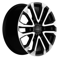 Диск khomen-wheels KHW1805 (JAC T6 Pickup) цвет:Black-FP