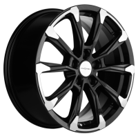 Диск Khomen Wheels KHW1808 цвет:Black-FP