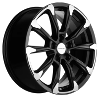 Диск khomen-wheels KHW1808 (Kodiaq-Tiguan) цвет:Black-FP