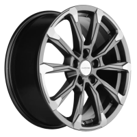 Диск khomen-wheels KHW1808 (Tugella-Jaguar XF-F-Pace) цвет:Gray-FP