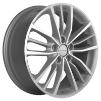 Диск khomen-wheels KHW1812 (Changan-Geely-Lexus-Suzuki-Toyota) цвет:F-Silver-FP