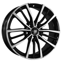Диск Khomen Wheels KHW1812 цвет:Black-FP