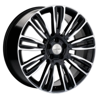 Диск khomen-wheels KHW2004 (Q7-Touareg) цвет:Black-FP