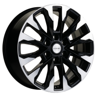 Диск Khomen Wheels KHW2010 (Nissan Navara) цвет:Black-FP