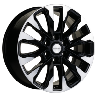 Диск Khomen Wheels KHW2010 (Pajero IV) цвет:Black-FP