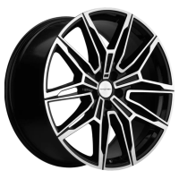 Диск khomen-wheels KHW2105 (X5|X6|X7 осн.) цвет:Black-FP