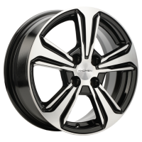 Диск Khomen Wheels KHW1502 (Nexia) цвет:Black-FP