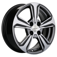 Диск Khomen Wheels KHW1502 цвет:Gray-FP