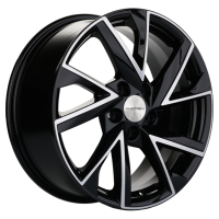 Диск Khomen Wheels KHW1714 (DFM580) цвет:Black-FP