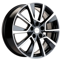 Диск Khomen Wheels KHW1802 (Qashqai) цвет:Black-FP