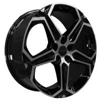 Диск Khomen Wheels KHW1909 (Volvo XC60) цвет:Black-FP