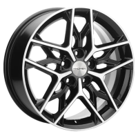 Диск Khomen Wheels KHW1709 (Hyundai Elantra) цвет:Black-FP