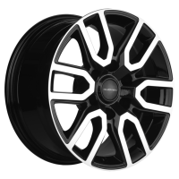 Диск Khomen Wheels KHW1723 (Mazda BT50) цвет:Black-FP