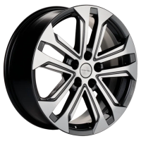 Диск khomen-wheels KHW1803 (Haval Dargo) цвет:Gray-FP