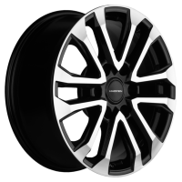 Диск khomen-wheels KHW1805 (Haval H5 (new) цвет:Black-FP