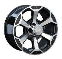 Диск LS Wheels 187 цвет:BKF (черный)