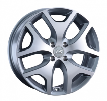 Диск ls_wheels 1008 цвет:GMF (темно-серый,полировка)