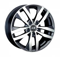 Диск LS Wheels 1034 цвет:GMF (темно-серый,полировка)