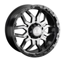 Диск LS Wheels 1285 цвет:GMF (темно-серый,полировка)