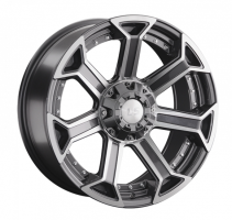 Диск ls_wheels 1293 цвет:GMF (темно-серый,полировка)