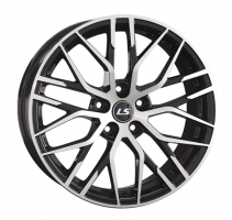 Диск ls_wheels 1308 цвет:BKF (черный)