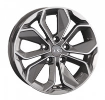 Диск ls_wheels 1318 цвет:GMF (темно-серый,полировка)