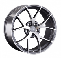 Диск LS Wheels 845 цвет:GMF (темно-серый,полировка)