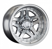 Диск ls_wheels 878 цвет:GMF (темно-серый,полировка)
