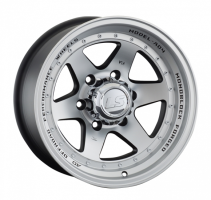 Диск LS Wheels 879 цвет:MBF (черный,полировка)