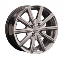 Диск ls_wheels BY738 цвет:HPB (темно-серебристый)