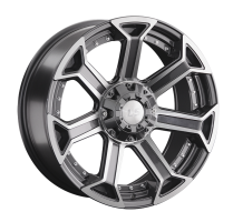 Диск LS Wheels 1287 цвет:GMF (темно-серый,полировка)