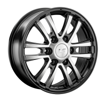 Диск LS Wheels 1287 цвет:BKF (черный)