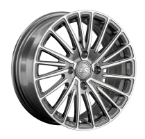 Диск LS Wheels 1356 цвет:GMF (темно-серый,полировка)