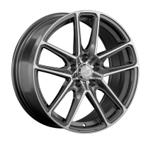 Диск LS Wheels 1360 цвет:GMF (темно-серый,полировка)