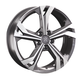 Диск Replica hyundai HND393 цвет:GMF (темно-серый,полировка)