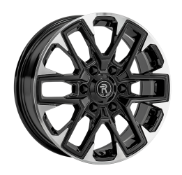 Диск Replica kia KI398 цвет:BKF (черный)