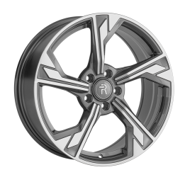 Диск Replica audi A304 цвет:GMF (темно-серый,полировка)